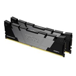 Kingston Fury Renegade 32GB Kit (2 x 16GB), DDR4, 3600MHz (PC4-28800), CL16, XMP, DIMM Memory, Black/Grey Kingston Fury Renegade 32GB Kit (2 x 16GB), DDR4, 3600MHz (PC4-28800), CL16, XMP, DIMM Memory, Black/Grey